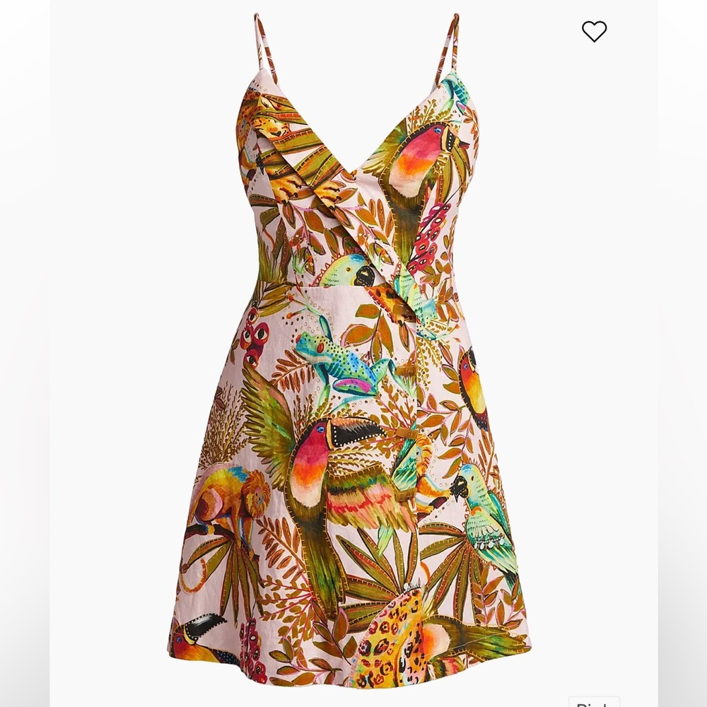 FARM Rio Into The Jungle Mini Dress
